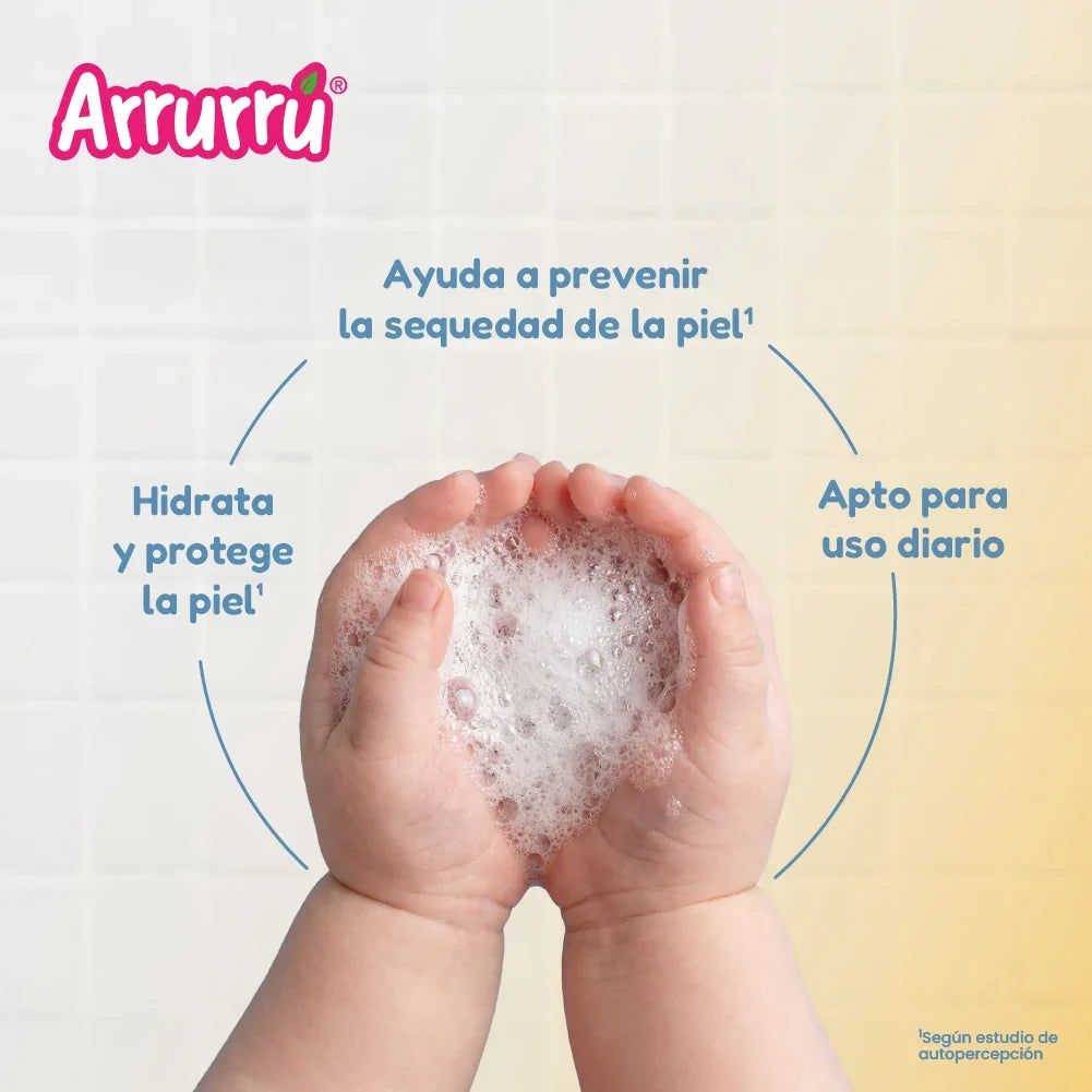 Baño líquido Arrurrú Suavidad y Humectación - 220 ml