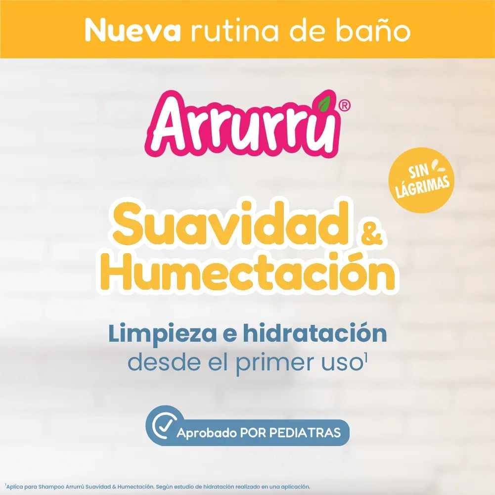 Shampoo Arrurrú Suavidad y Humectación - 400 ml