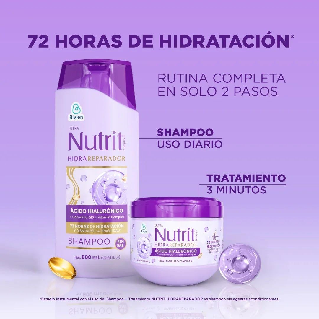 Shampoo Nutrit Hidrareparador - 600 ml
