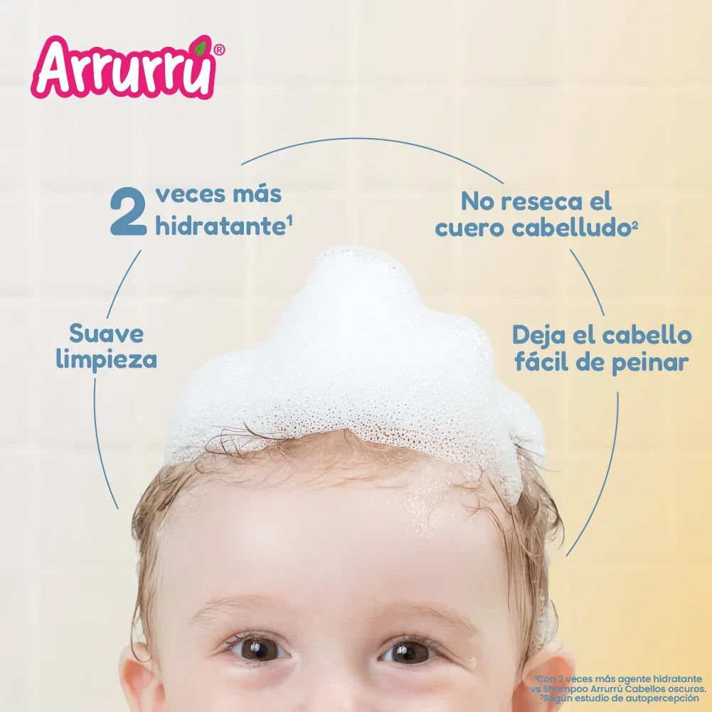 Shampoo Arrurrú Suavidad y Humectación - 400 ml